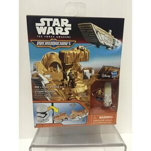 Star Wars Force Awakens Micro Machines - First Order Stormtrooper Playset